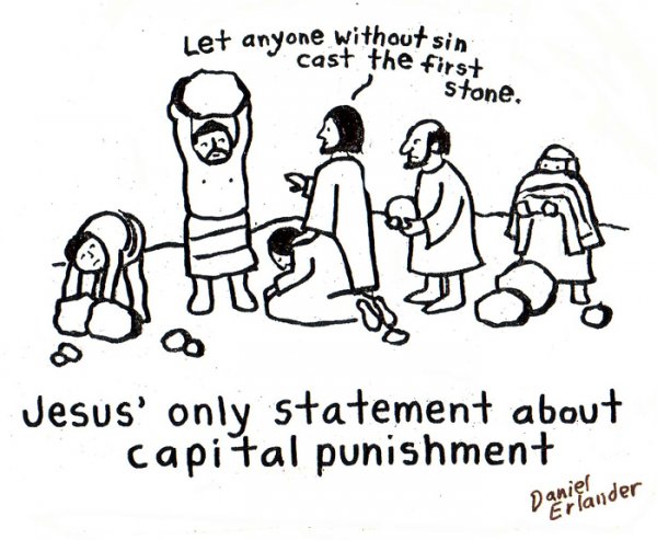 Jesus on capital punishment