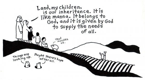 The land as manna