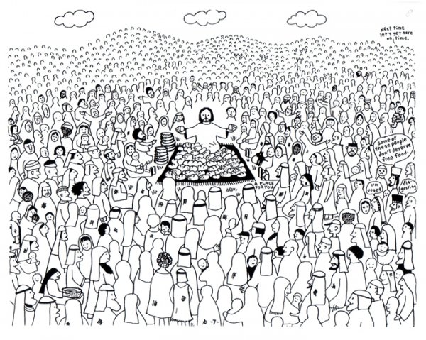 Jesus - Feeding The Five Thousand